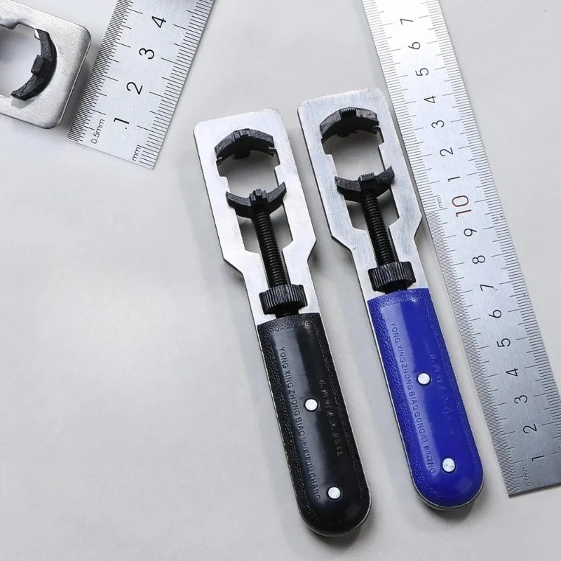1pcs Adjustable Watch Back Remover Wrench Durable Rear Case Opening Tool Essential Repair Accessory for Watch Maintenance