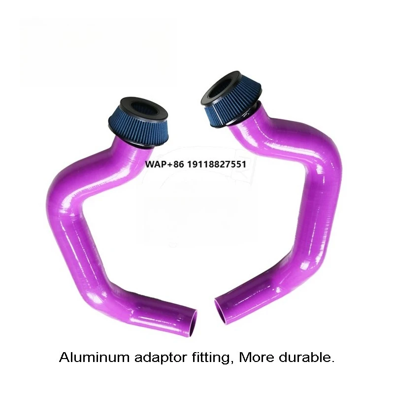 

Purple INTAKE COLD AIR INDUCTION Hose Kit for M8 M5 F90 F91 F92 F93 18-22 6ply 7MM Thickness