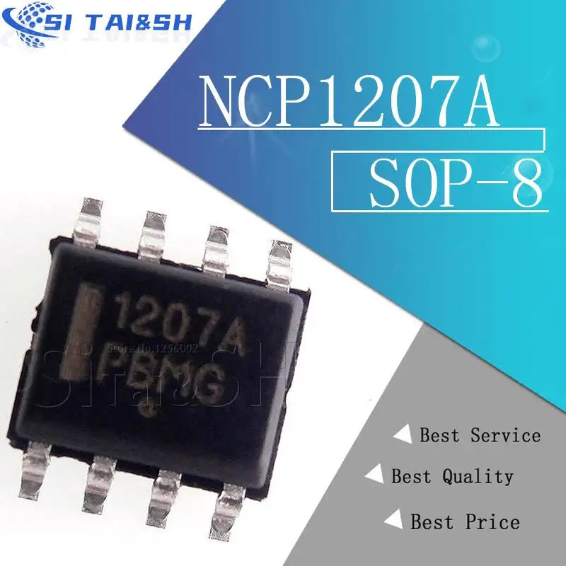 5pcs/lot NCP1207A 1207A SOP-8