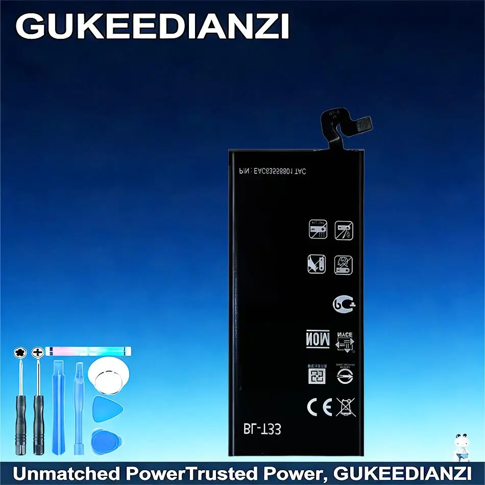 

Аккумулятор для мобильного телефона LG Q6 M700A M700AN M700DSK M700N BL-T33, 3000 мАч, высокая совместимость
