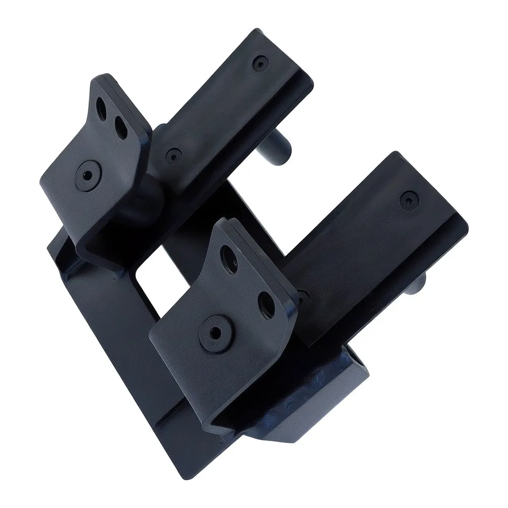 J-Hook Roller Barbell Rest for Squat Rack 8mm Steel Construction with 150mm Roller Section 225mm Height for Home Gyms