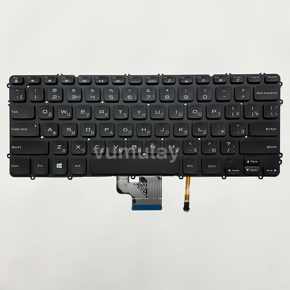 

Russian Backlight Keyboard for Dell XPS 15 9530 9530B P31F P31P Precision 3800 M3800 0WHYH8 HYYWM 0X38K3 NSK-EC0SC Notebook