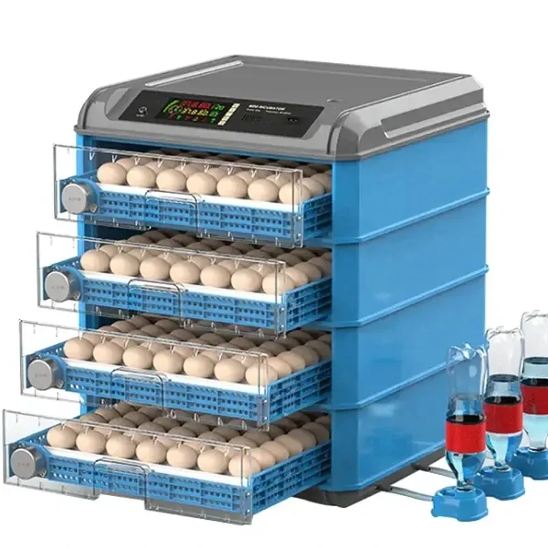 Automatic Intelligent 500 Capacity Egg Incubator Automatic Water Supply Higher Hatching Rate Roller Type Egg Incubator
