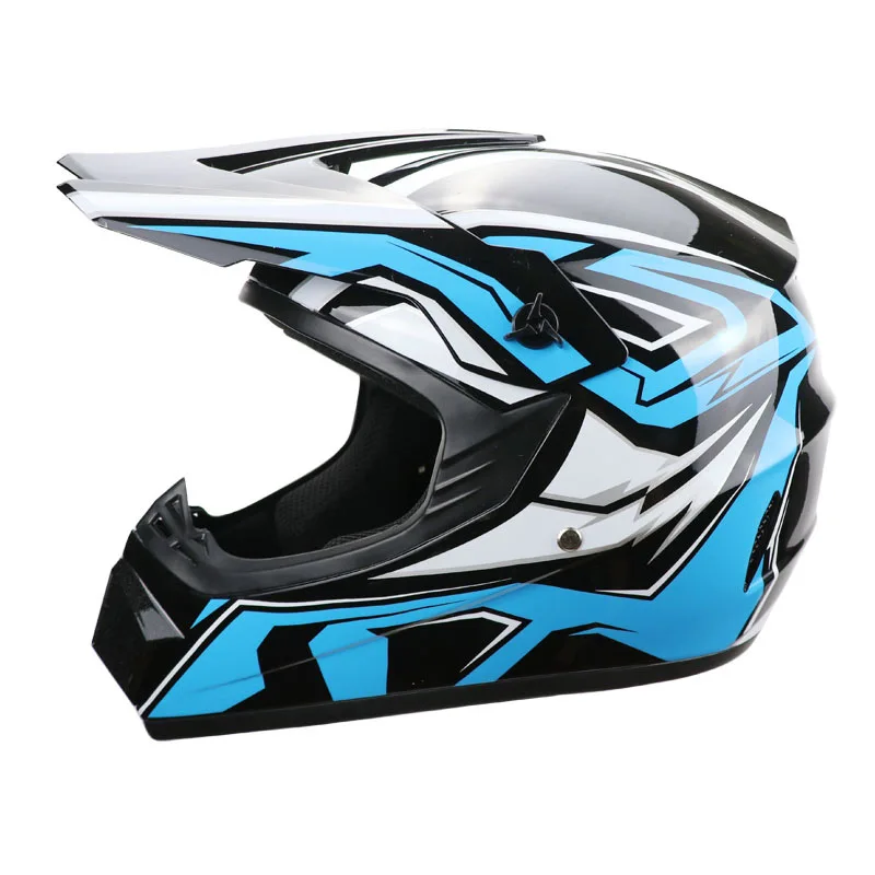 Four Seasons Full-coverage Motorcycle Helmet Motorcycle Motocross Helmet Small Lightweight ABS Off-road Helmet