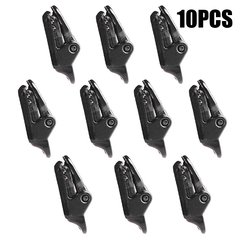 

10PCS Awning Clamp Clips Outdoor Canopy Camping Tent Holder Shades Accessories Tighten Tool Garden Gazebos Tarp Fixed Clip