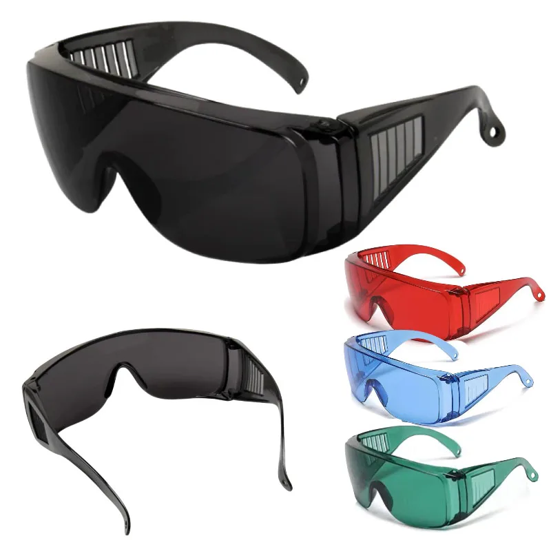 1pcs Dental Protection Eye Glasses Light Cure Goggles Dentistry Curing Light Dental Eye Shield Patient Eye Protection Equipment