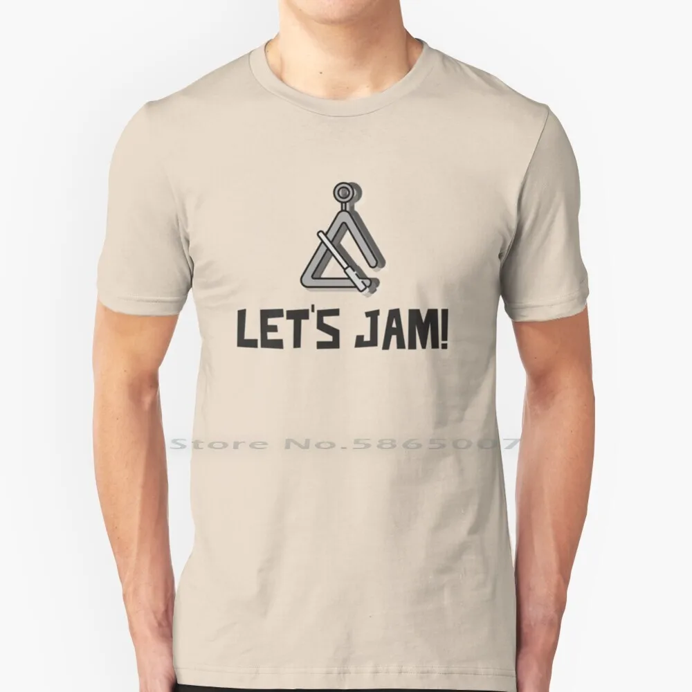 Let's Jam 100% Cotton T Shirt Jam Orchestra Classical Musical Instruments Musicians Band Practice Performance Concert N Roll