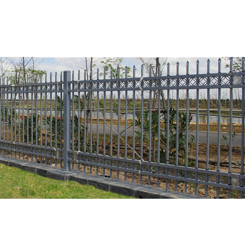

zinc steel rooftop fence, villa courtyard fence, aluminum art fence