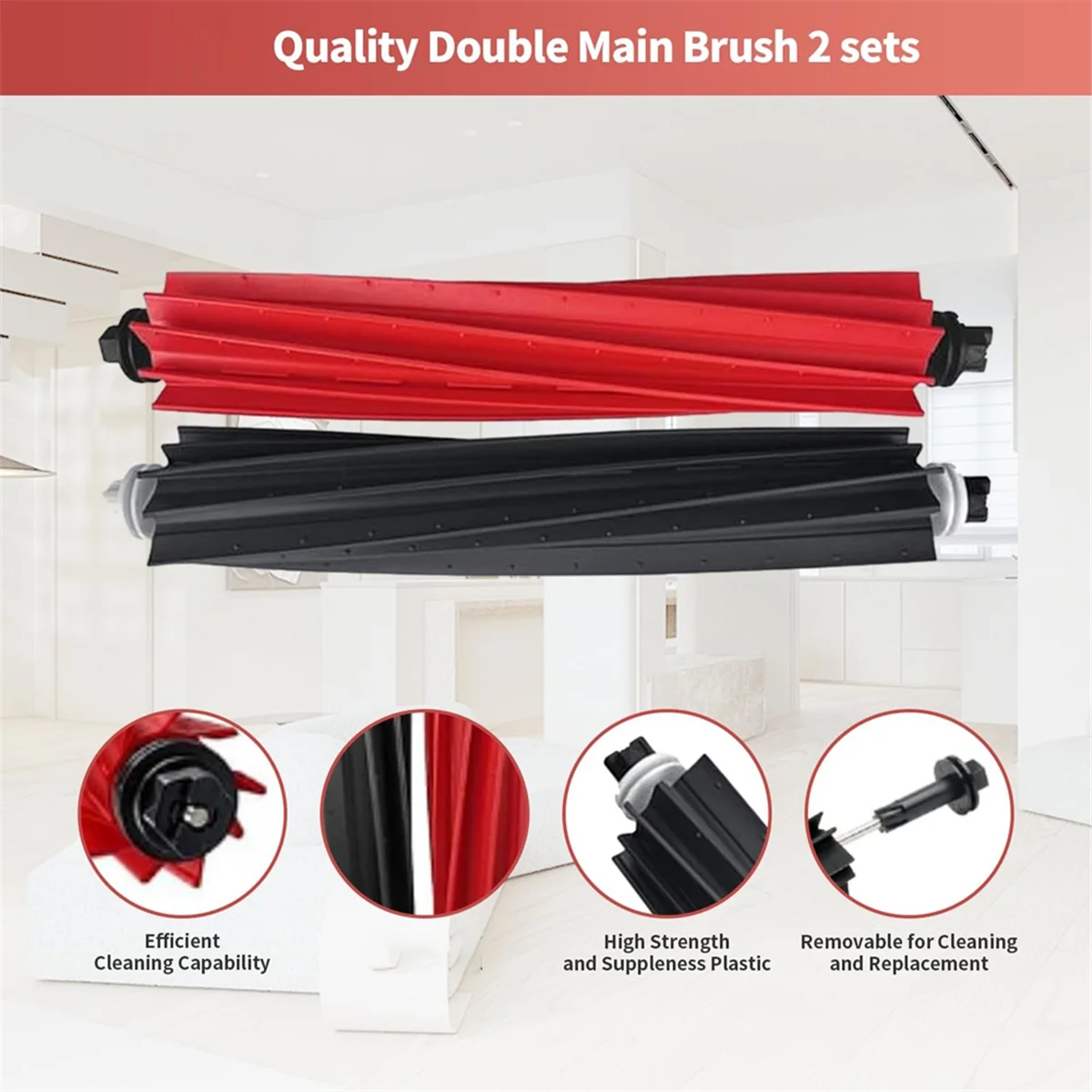 เปลี่ยนชิ้นส่วนชุดอุปกรณ์เสริมสําหรับ Roborock S8/S8 +/S8 Pro Ultra หุ่นยนต์เครื่องดูดฝุ่นชุดอุปกรณ์เสริมเครื่องมือทําความสะอาด