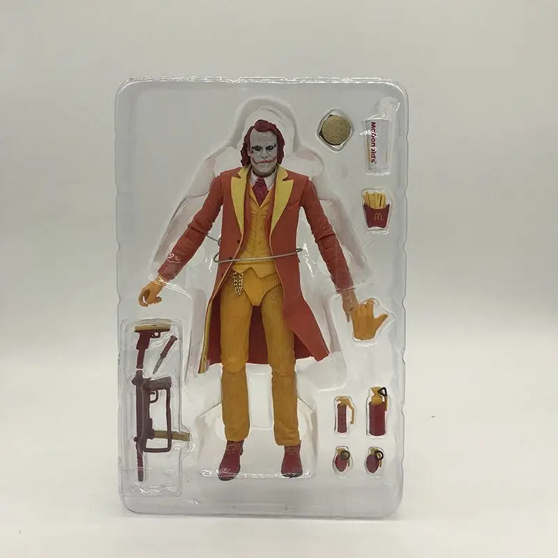 NECA 7 بوصة جوكر الشكل هارلي كوين سوبرمان باتمان البلاستيكية عمل نموذج لجسم لعبة تحصيل نموذج دمية الهدايا #5