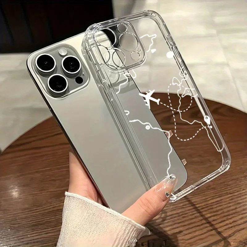 Cartoon World Tour Phone Case for Infinix Hot 10 20 30i 50 60 Pro Plus Play 4G 5G Transparent Soft TPU Back Cover - view 3