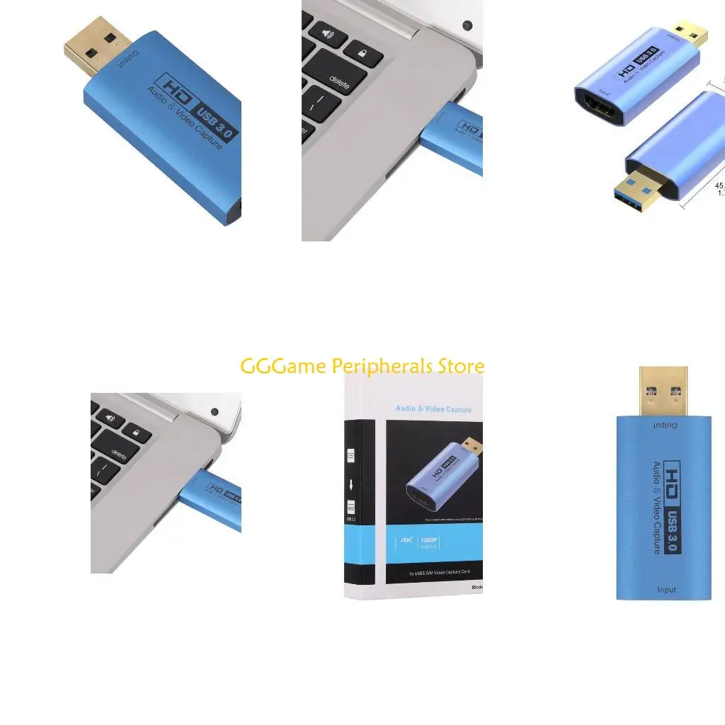 

U55B USB3.0 High Definition Game Video Card Gameplay 1080p @60Hz Low Latency