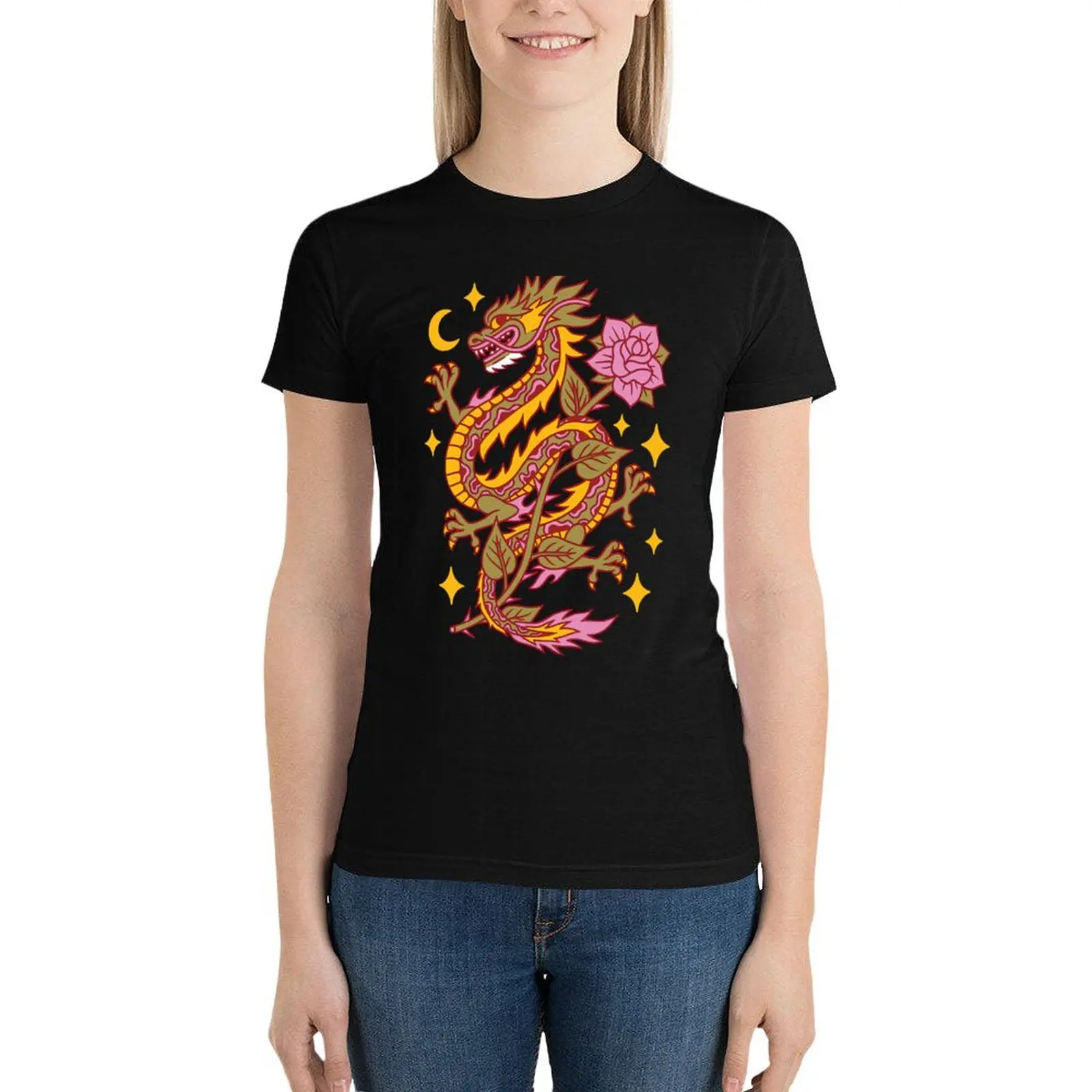 Billy Strings Dragon T-Shirt oversized vintage clothes Aesthetic clothing summer clothes for Women