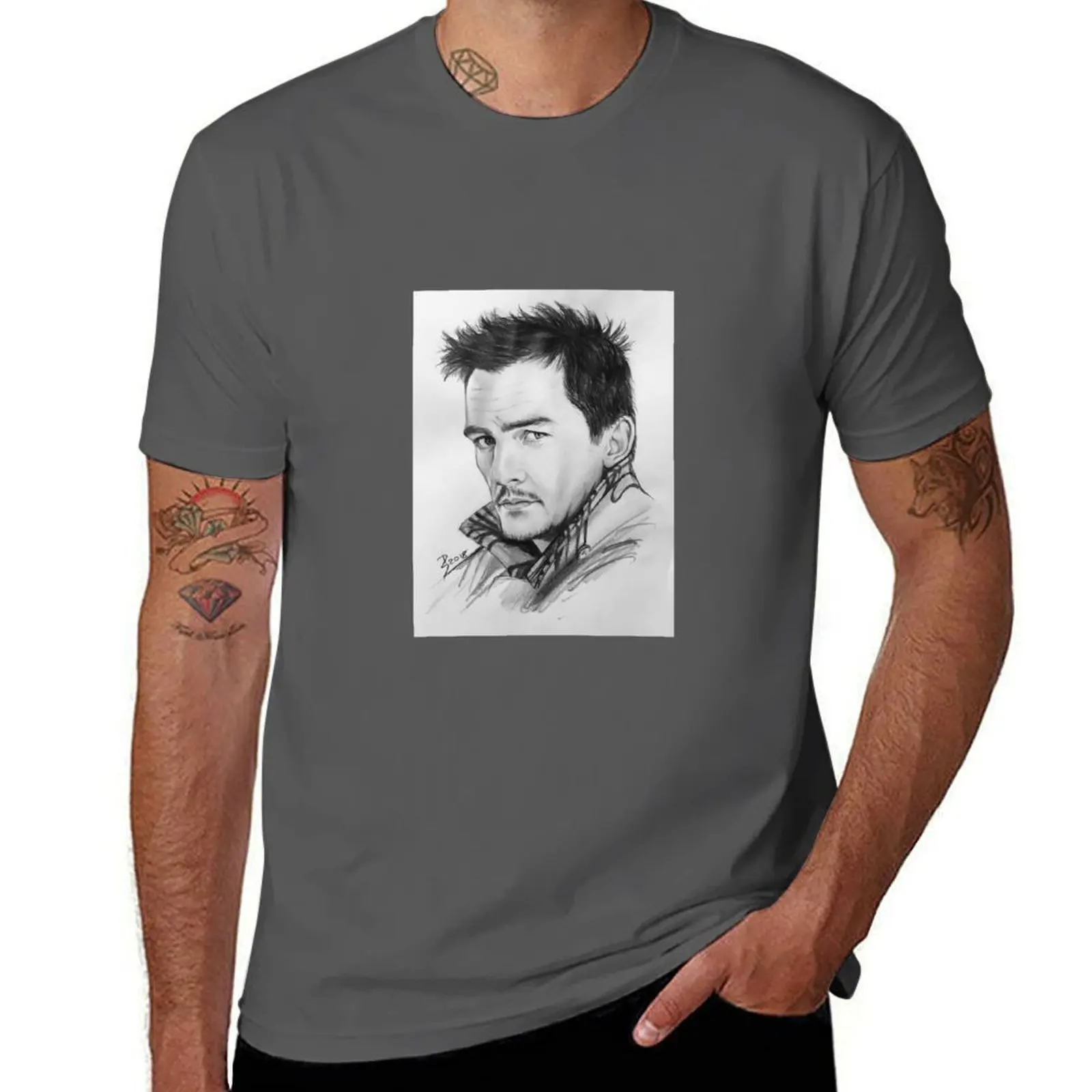 

Rupert Friend T-Shirt man t shirt heavy cotton t shirts for man graphic vintage T-Shirt