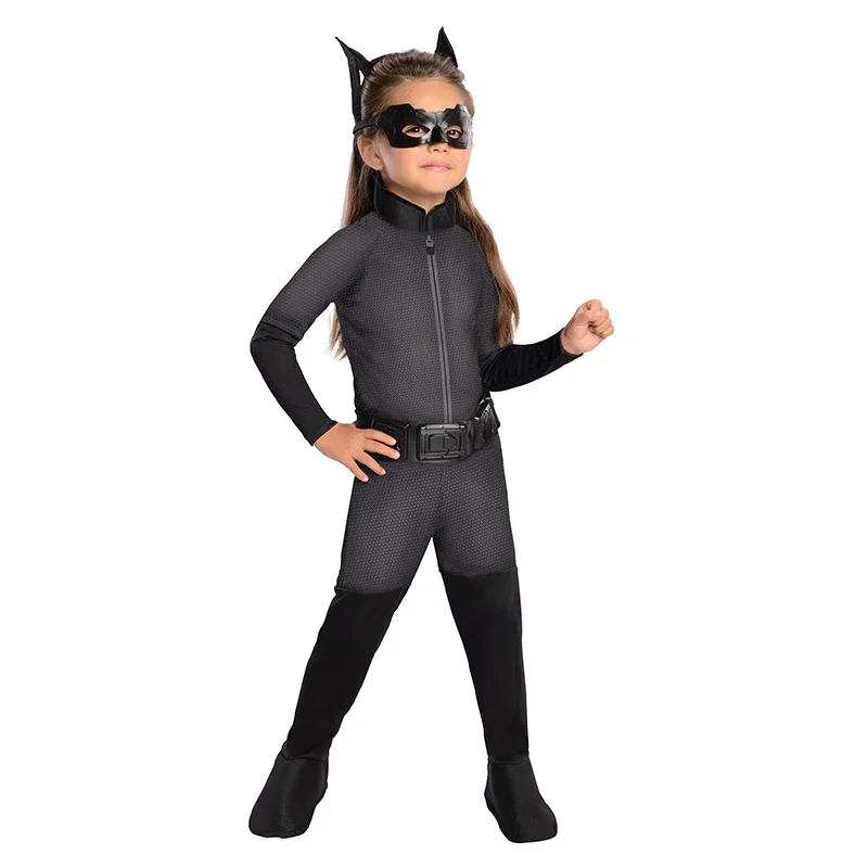 2024 New Arrival Girls Black Cat Costume