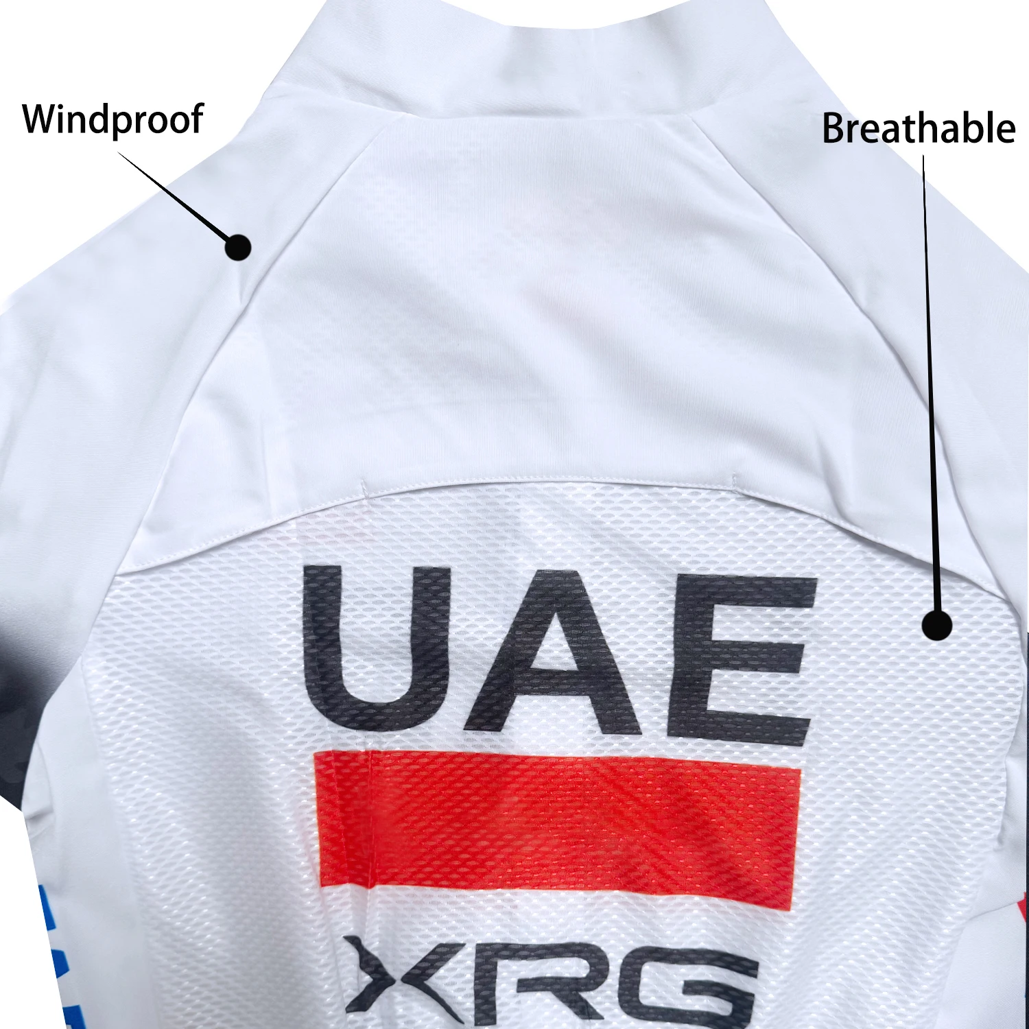 Neues UAE-Radtrikot mit langen Ärmeln, Windjacke für Herren und Damen, 2025, Reiten, Ropa Ciclismo, Fahrrad-Maillot-Trikot-Kleidung – Detail 8