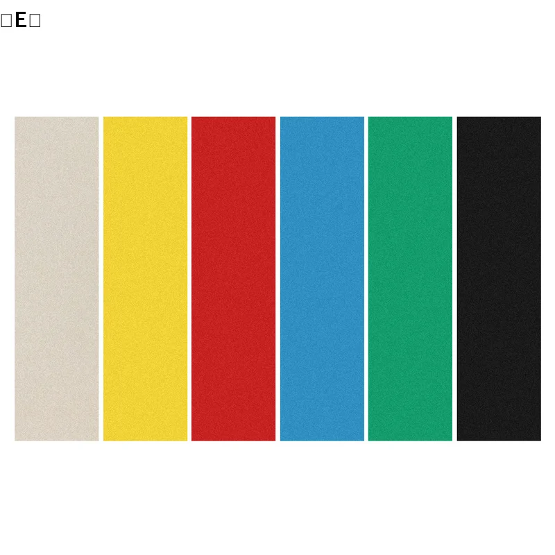 

〔E〕Waterproof Non-slip Skateboard Deck Sandpaper Grip Tape Skating Board Longboard Sandpaper Griptape Skating Board Sticker