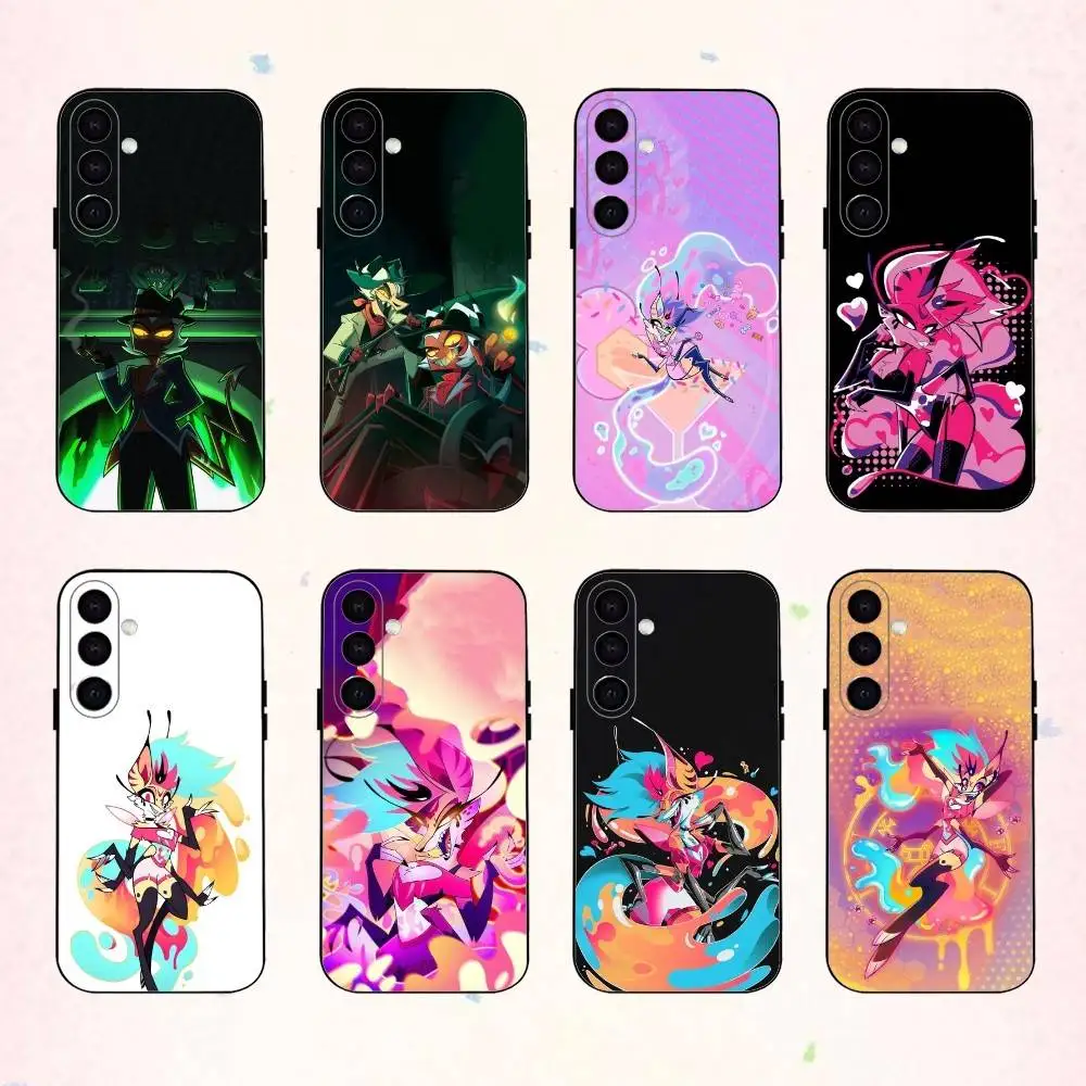 

H-Helluva B-Boss Animated Series phone Case For Samsung Galaxy A73,A72,A71,A70,A53,A52,A51,Others Soft Black Shell