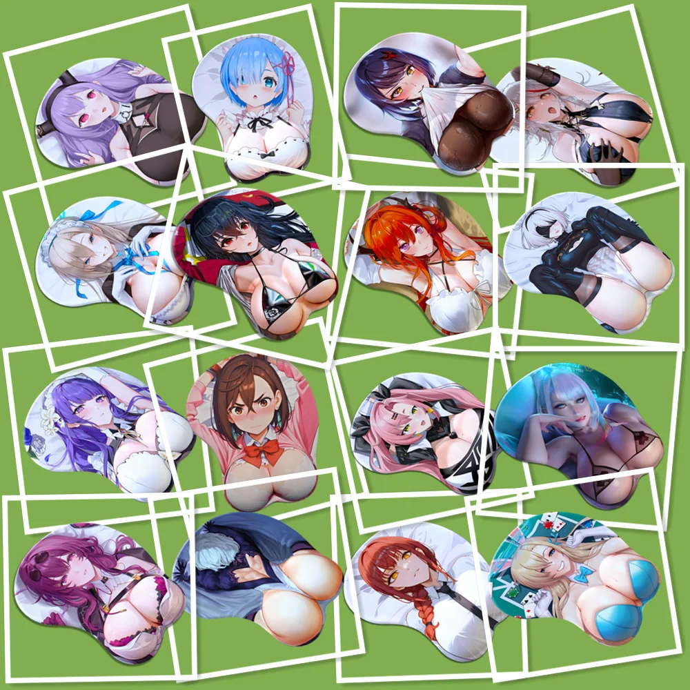 

Half Price Clearance Anime Chest Butt Wrist Mouse Pad This Shop Mouse Pad Random Pattern Does Not Support The Specified Pattern