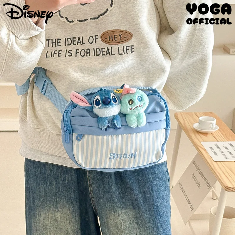 Disney Nieuwe Dames Handheld Crossbody Tas Mode Hoge Kwaliteit Student Boodschappentas Cartoon Veelzijdige Dames Mobiele Opbergtas