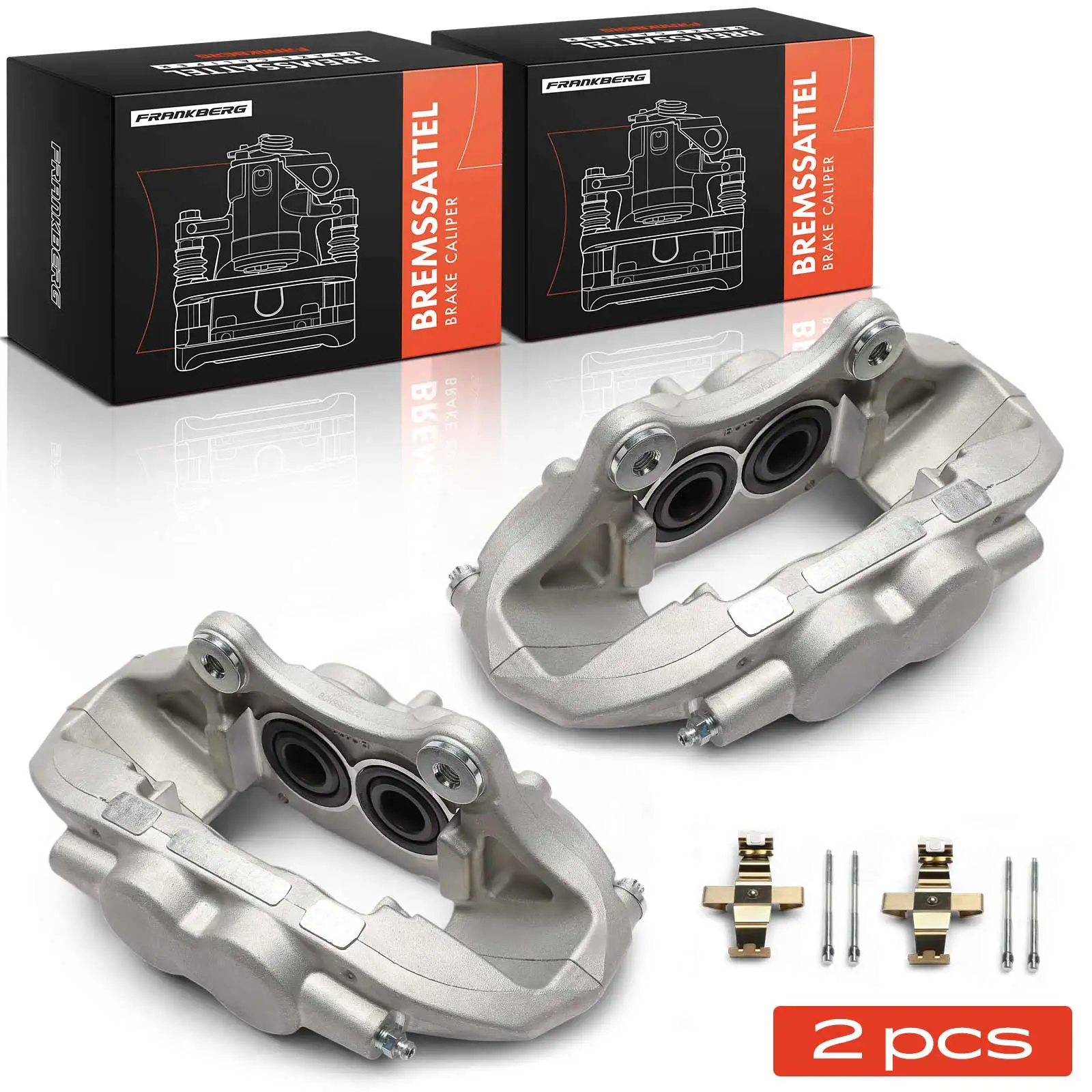 Frankberg 2x Étriers de frein avant gauche et droit pour BMW F20 F22 F23 F34 Cabriolet 2 Coupé 105 3 Gran Turismo 116 3 34116799466