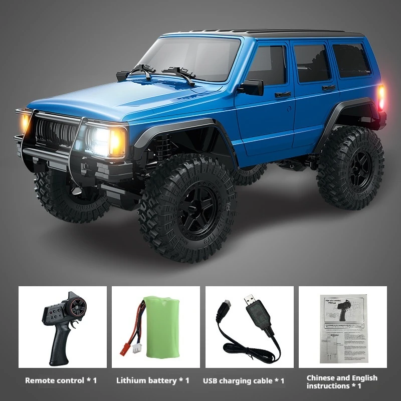 1:18 Full Scale Four-Wheel Drive Climbing Remote Control Car Rc  Model Multi-Terrain Off-Road Vehicle Toy Model Christmas Gift