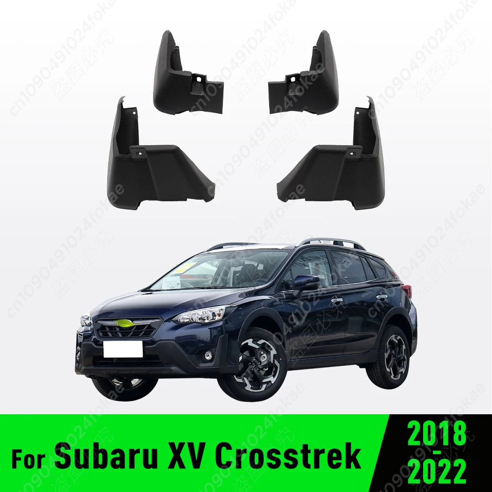 

For Subaru XV Crosstrek 2018 2019 2020 2021 2022 Fender Mudguard Mud Flaps Guard Splash Flap Mudguards Car Accessories