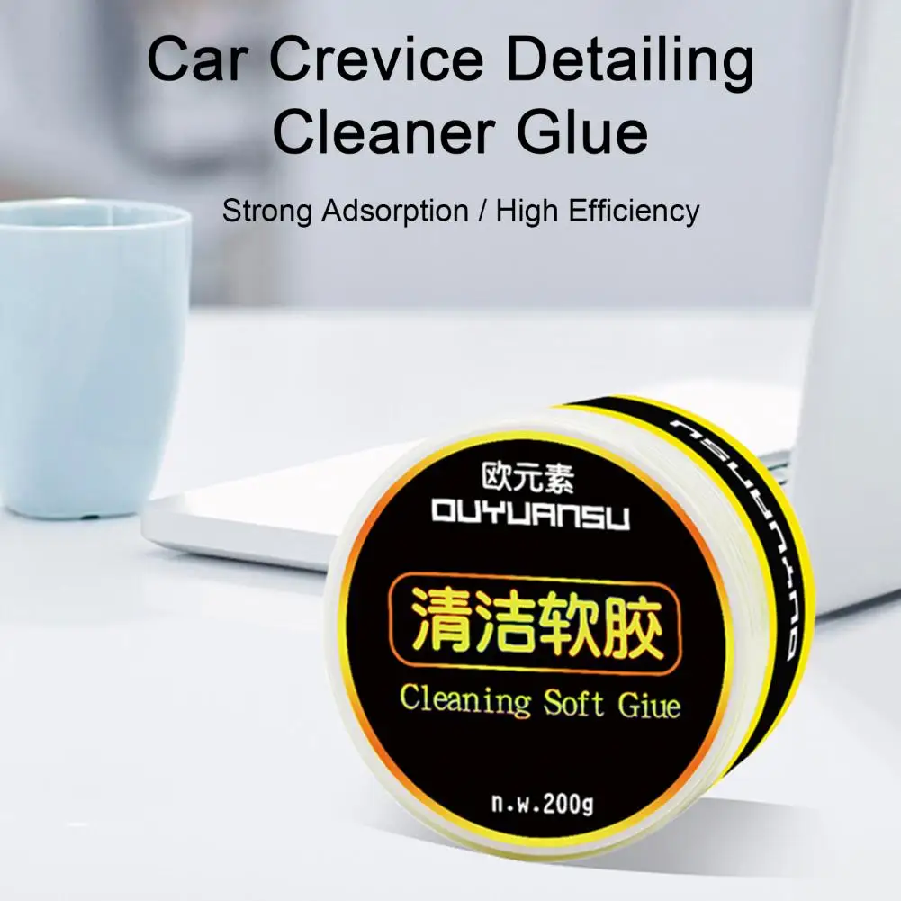 Keyboard Cleaning Mud Non-marking Car Crevice Cleaner High Efficiency Car Crevice Detailing Cleaner Glue Decontamination