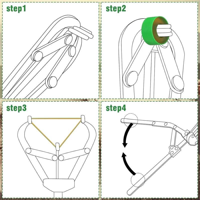 

AT19-50 Pieces Of Bull Three-Ring With Casters Livestock Castingtools Suitable For Pasture Field Use Animal Management