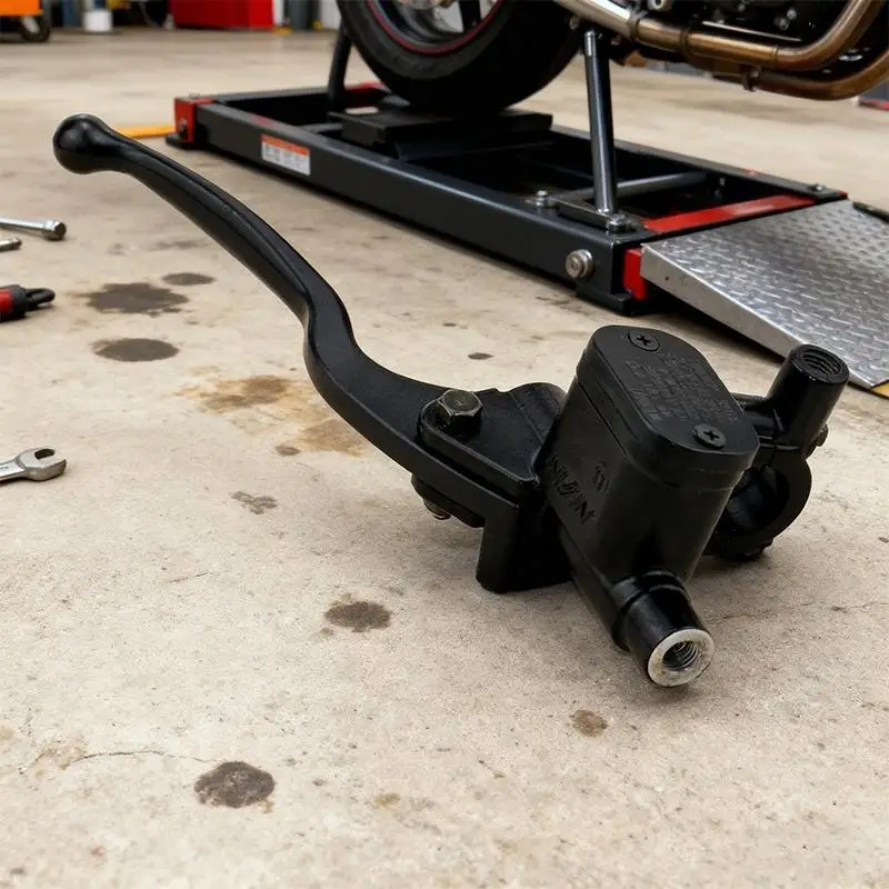 Motorcycle Brake Pump Front Master Cylinder Hydraulic: Lever Right Dirt Pit Bike ATV Quad Scooter Buggy Go Kart