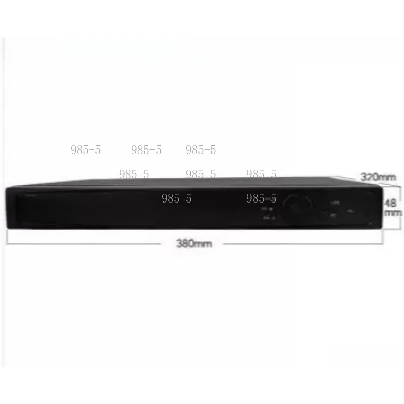 16-Channel HD XVR DS-7816HQH-F2/N, 2-Bay Hybrid DVR for HDTVI/AHD/CVBS/IP Cameras