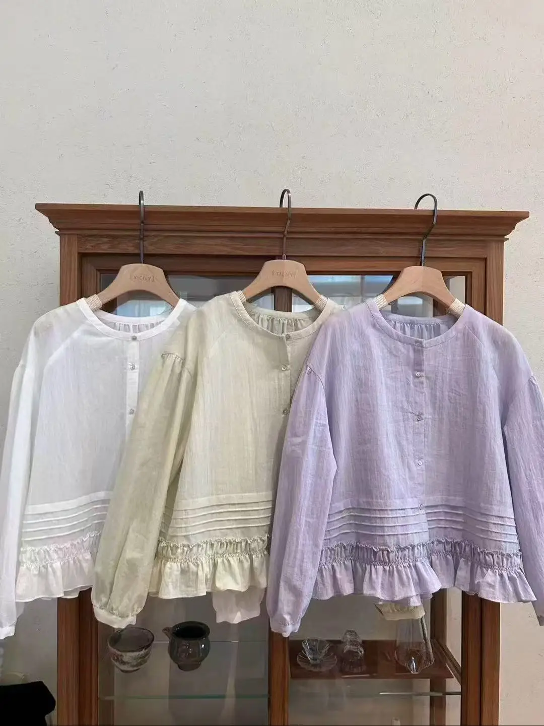 

Женская футболка Miluroom W5259: комфортная, дышащая, с длинным рукавом, круглым вырезом, повседневная, для работы, свободного кроя, однотонная, весенняя