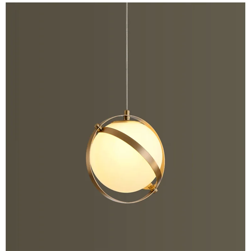 BERTH Modern Pendant Lights Copper Fixture Contemporary Home Creative Decoration Suitable For Dining Room Restaurant