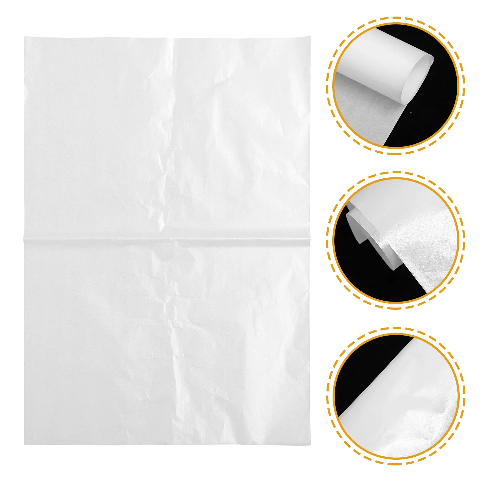 20 hojas de papel de regalo impermeable grueso, papel tisú, embalaje de pastel de flores, forro suave para boda, cumpleaños, San Valentín