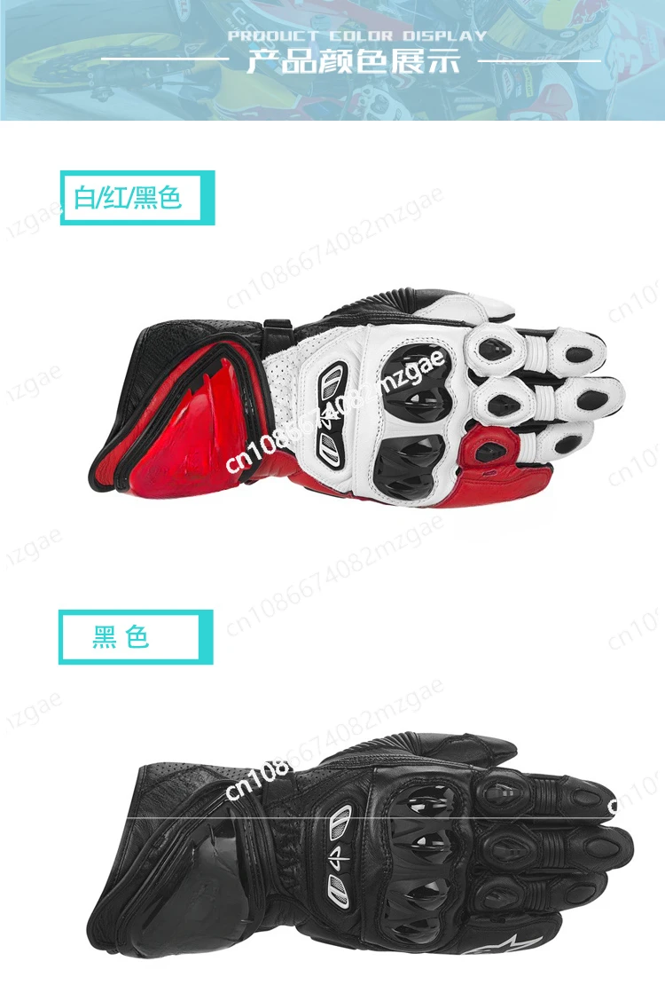 Motorcycle Riding Gloves, Anti Fall and Anti Slip Racing Gloves