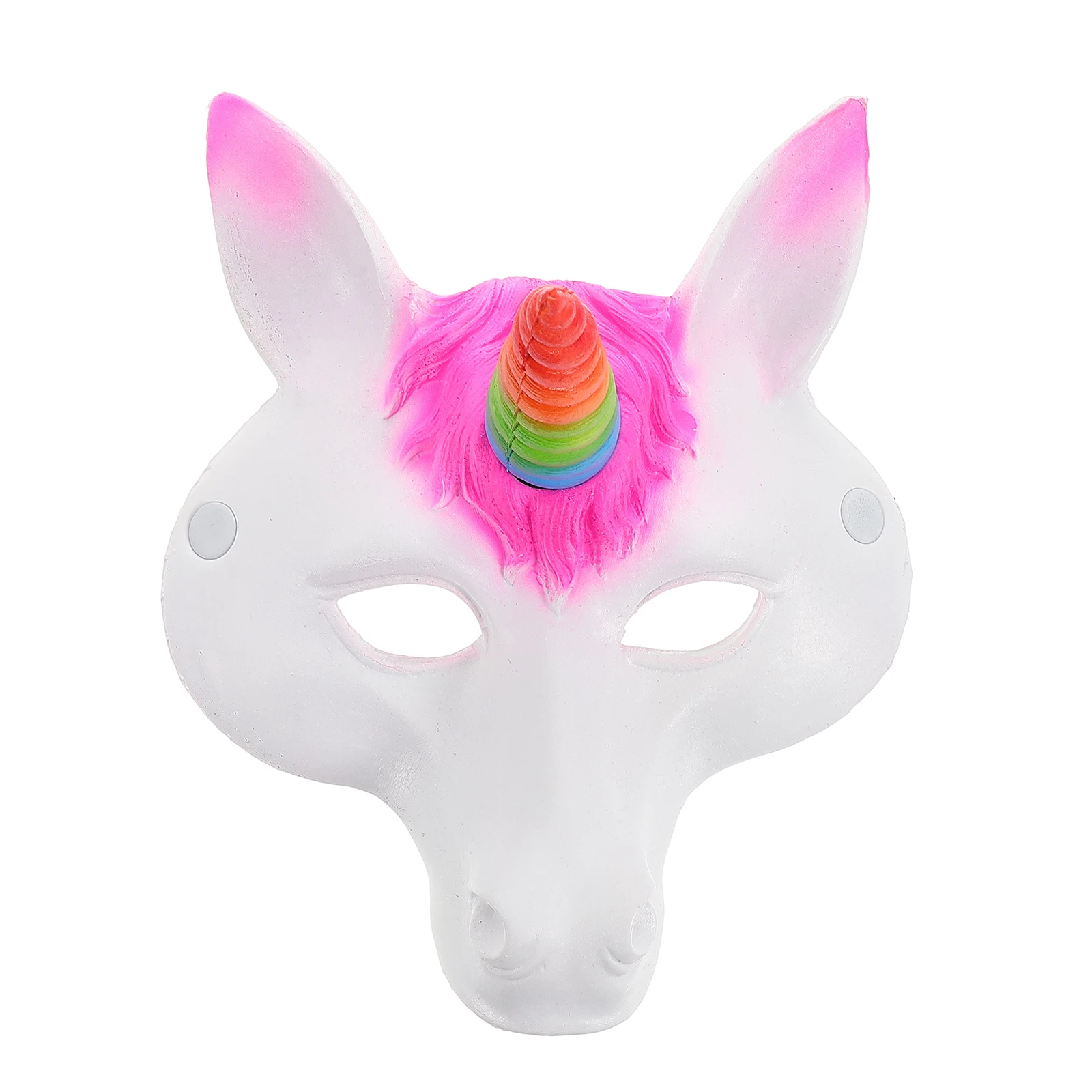

Unicorn Mask Dancing Party Masks Carnival Hairy Ball Pu Animal Heads Child Costume