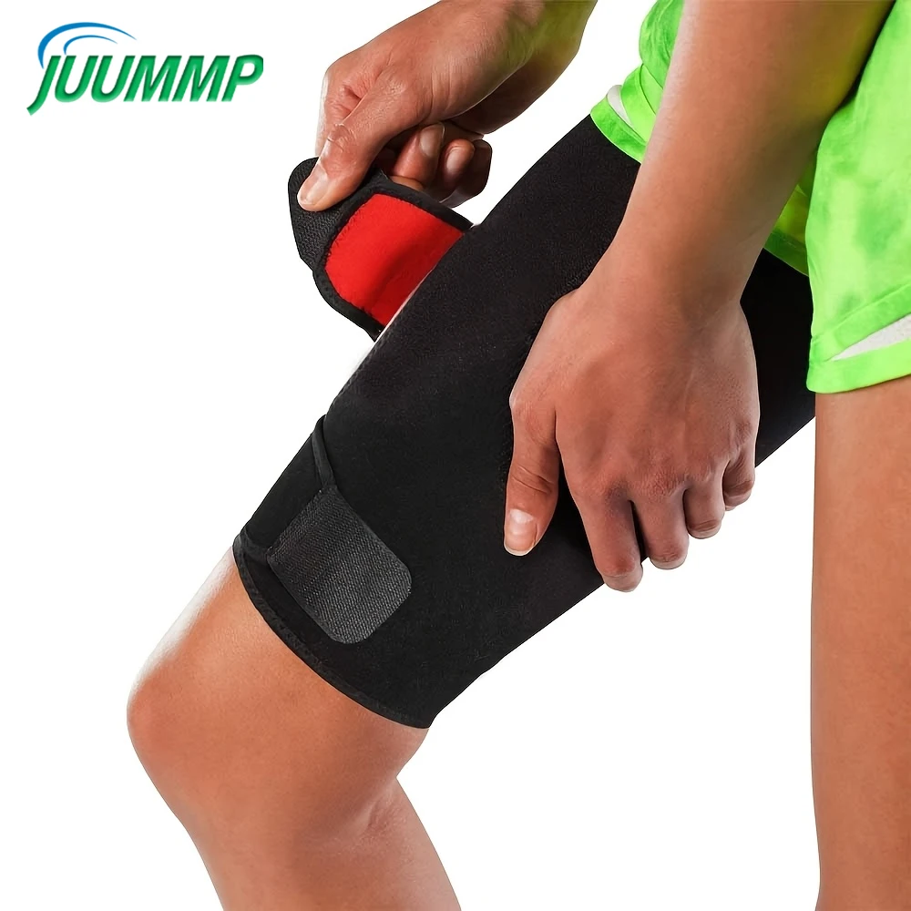 1PCS Thigh Wraps Support, Adjustable Compression Thigh Sleeve, Hamstring & Quad Wrap for Women Men, Relieves Pulled Groin Muscle