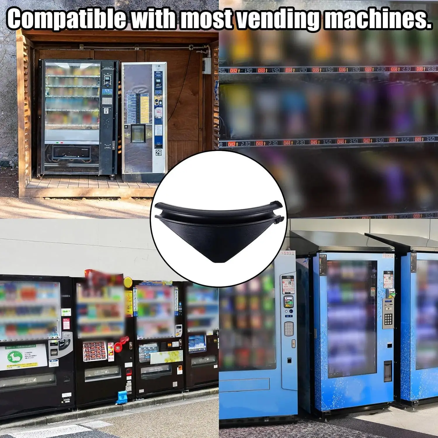 Vending Machine Spring Track Material Scraper Extension Piece Self Service Spring Cargo Path Plastic Scraper