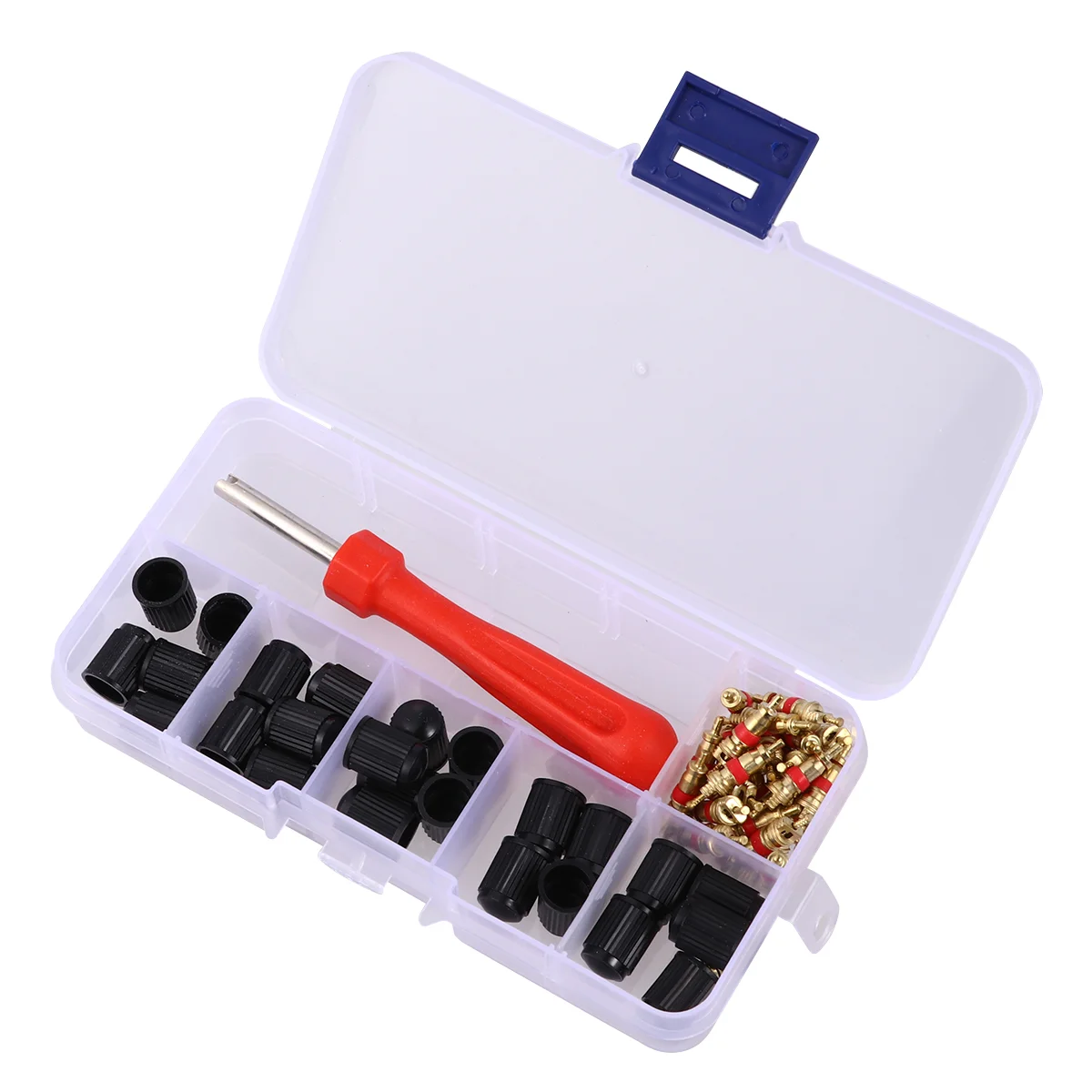 

61pcs Auto Car Core Wrench Practical Removal Tool Tire Mounting Tool Motorbike Core Tool (Set 5)