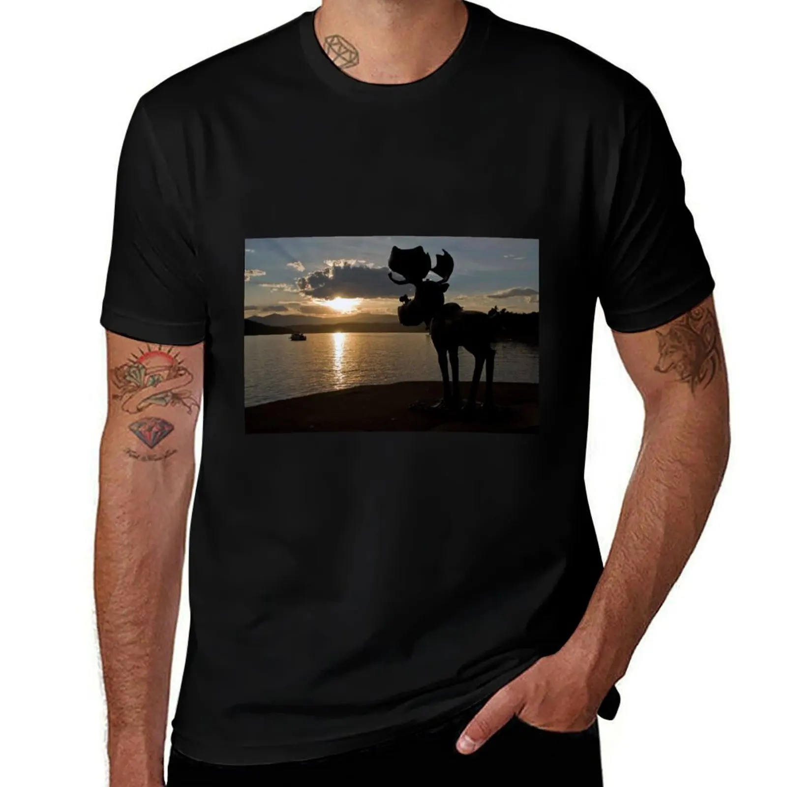 Coeur D'Alene T-Shirt Stain Resistant Casual Tee T-Shirt