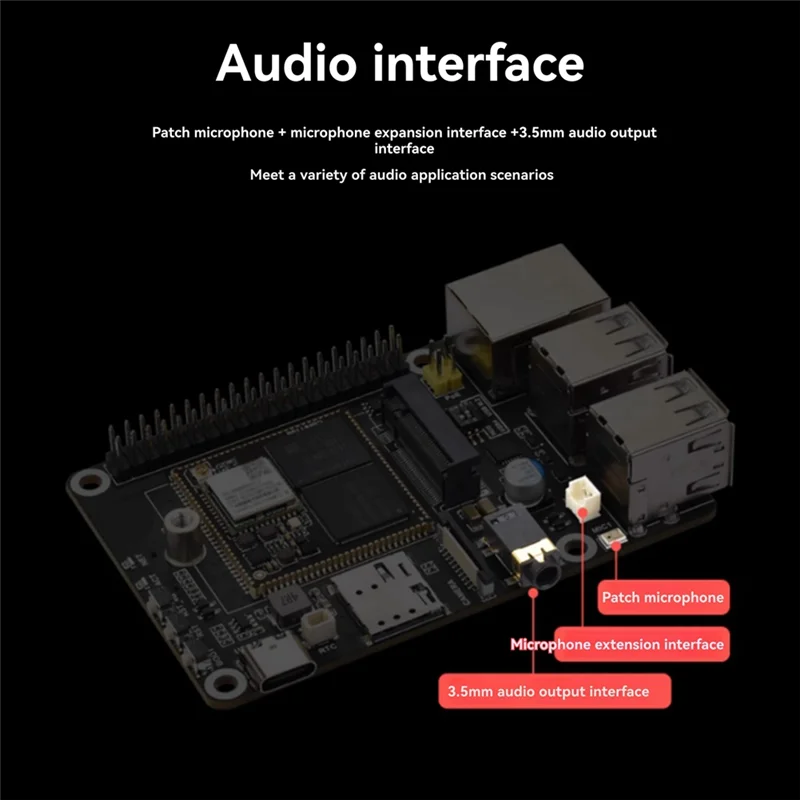 AA87 Pico Pi B W Onboard RV1106 Linux Development Board 256MB DDE3L 0.5TOPS Computing Power With WIFI Without 4G Module