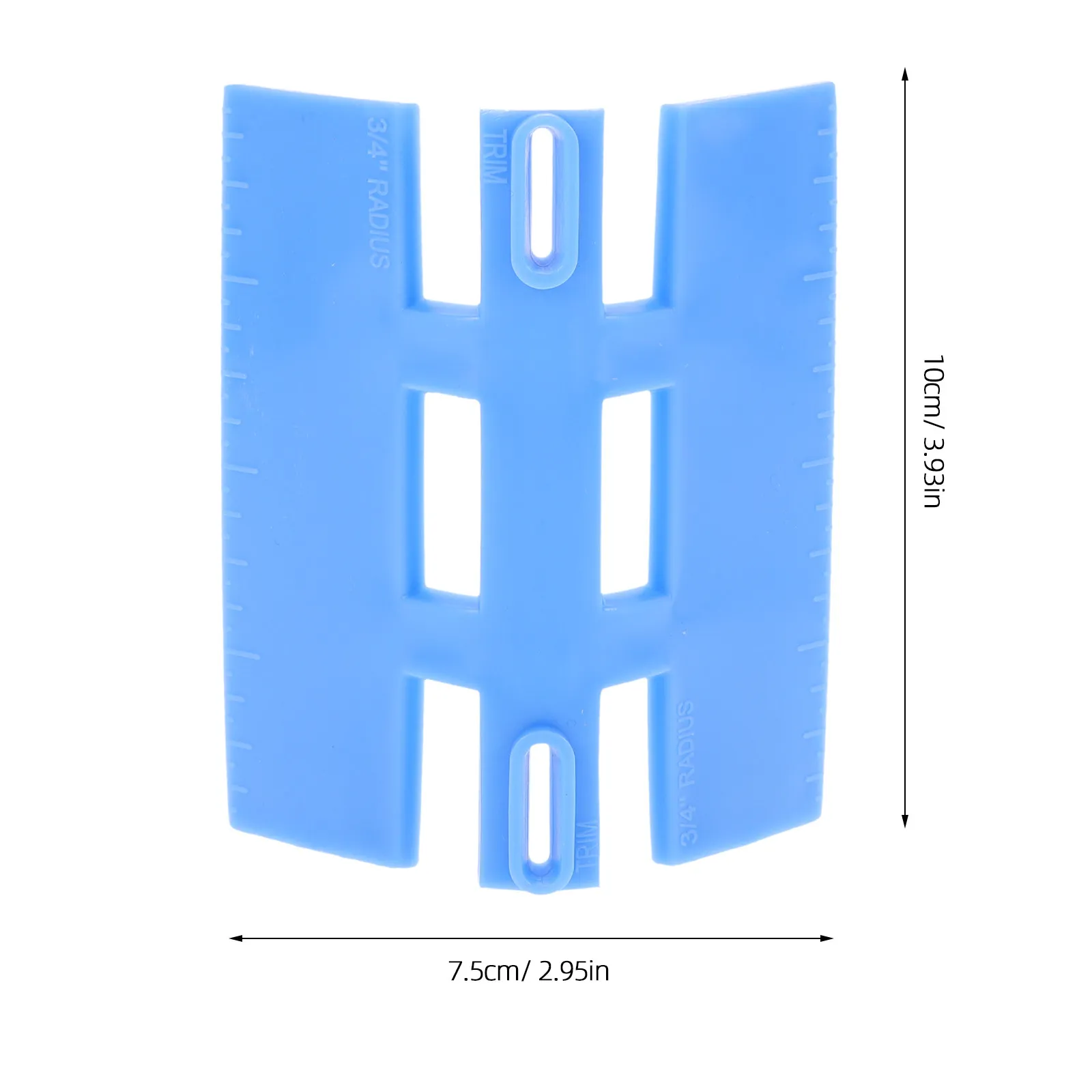 Woodworking Corner Line Marker 2 Piece Plastic Scribing Gauge for Baseboard Trim Floor Installation