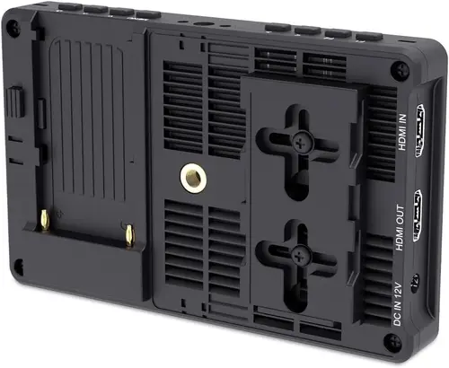 Imagen 2 del producto FEELWORLD F6 Pro Monitor de cámara F6 Pro, pantalla táctil de 5,5 pulgadas, 1600nits, alto brillo, 4K, HDMI, con Kit de instalación de energía externa F970