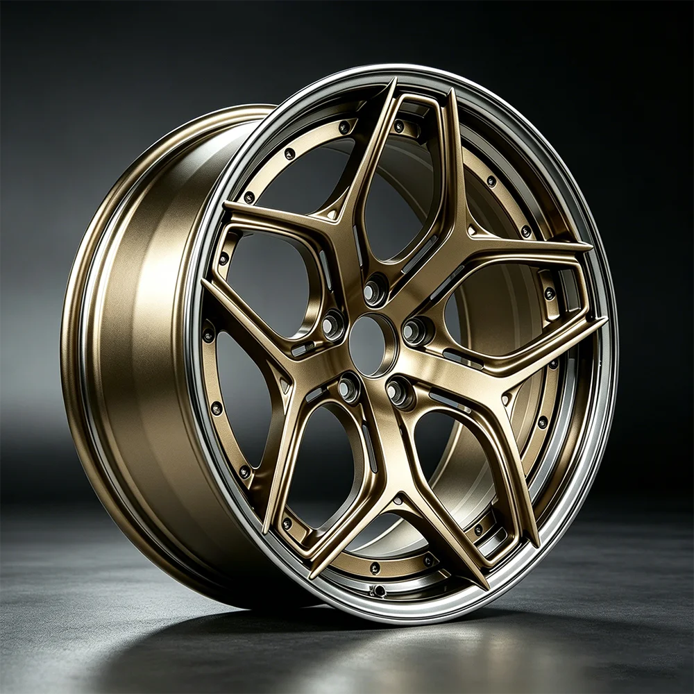Certified 2-Piece Forged Alloy Rims 18 19 20 21 22 Inch 5X112 5X120 5X114.3 Forged Car Wheels for Rolls-Royce P7
