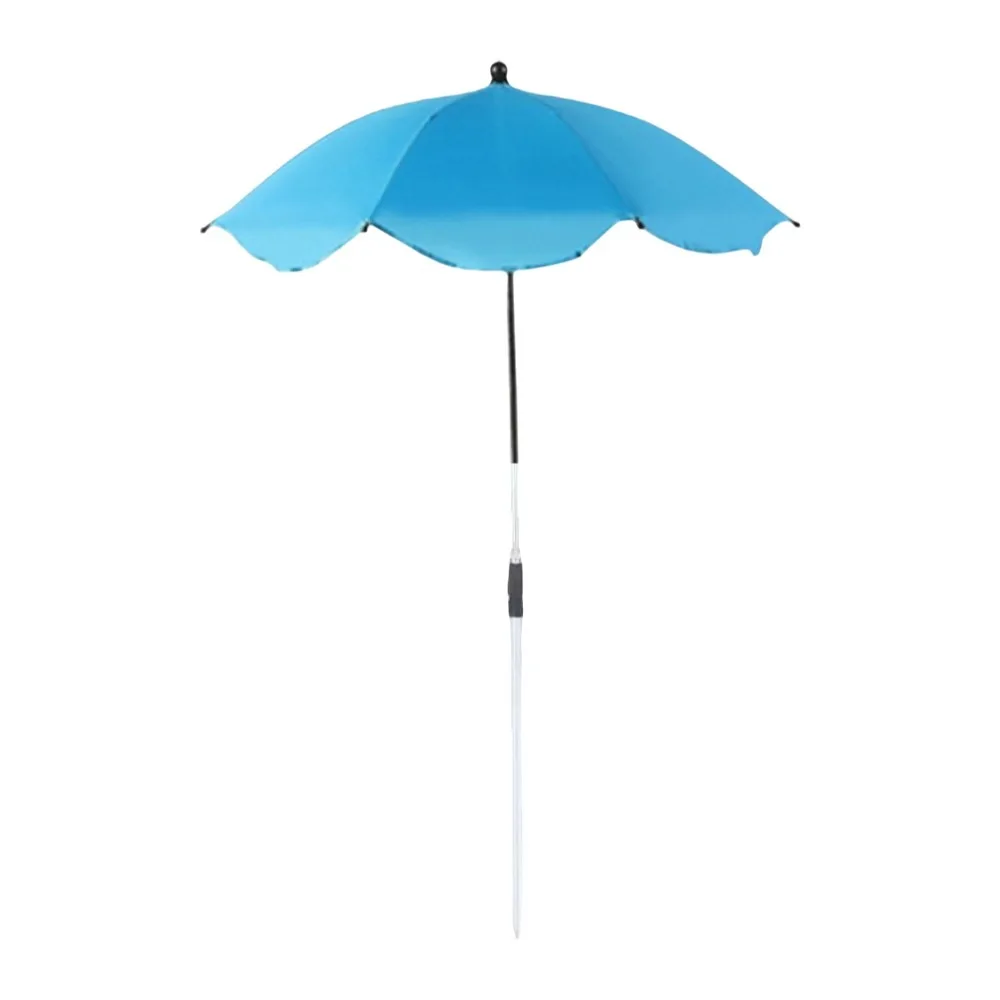 65cm Telescopic Plant Umbrellas Larger Adjustable Garden Shade Umbrella Lightweight Decorative Outdoor Sunblock Cover