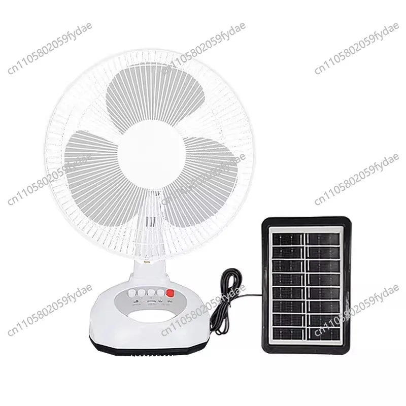 

12-дюймовый настольный вентилятор с солнечной зарядкой