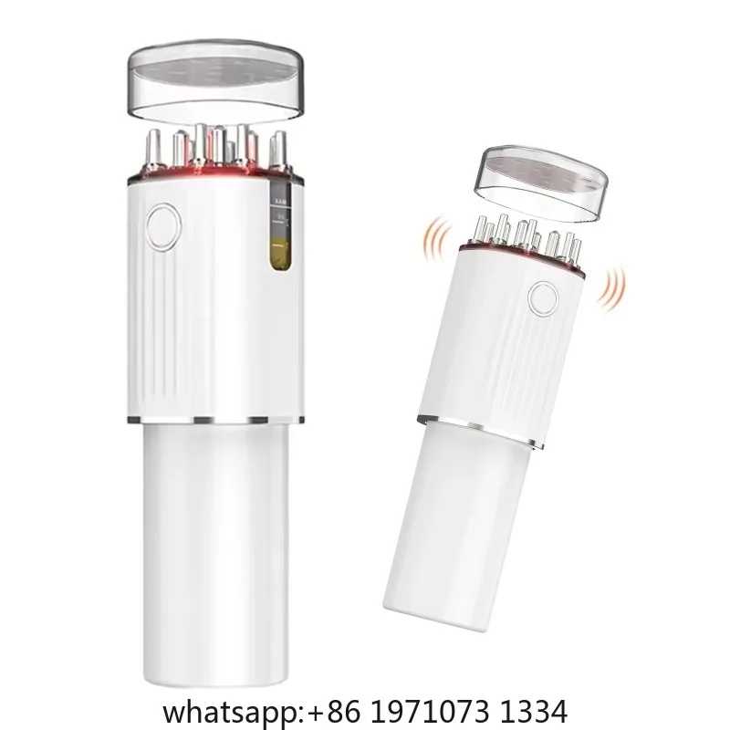Electric Massage Comb Portable Red Light Laser Comb for Hair Follicle Hair Follicles On The Head Essence Oil Applicator