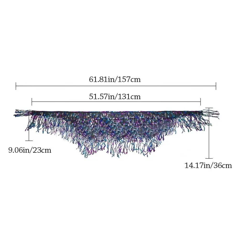 패션 태슬 벨리댄스 힙 스카프 스팽글 보헤미안 여성 벨트 스커트 허리 체인 쇼 의상