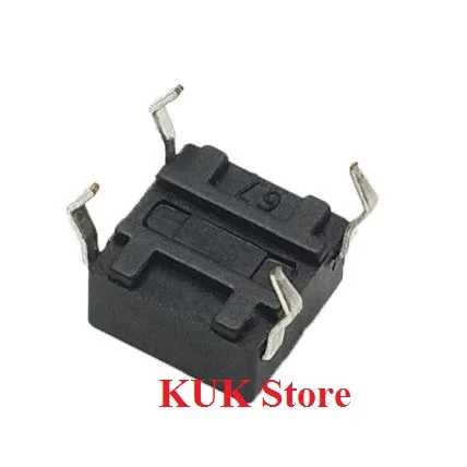 Original 4 pinos, 100% novo, 6X6X4.3 MM, 6x6x4.3 MM, 4 pinos, 200 PCes a 1000 PCes