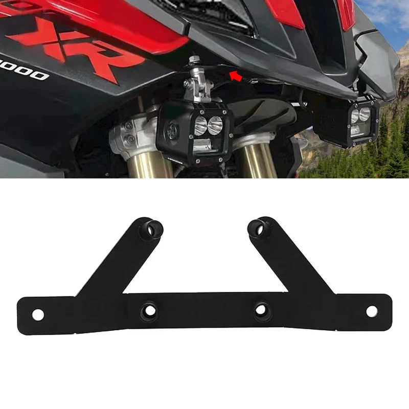 Para BMW S1000XR S 1000XR 2020-2024 soporte auxiliar de luz de punto de motocicleta S 1000 XR s1000xr soporte de foco de montaje de lámpara antiniebla